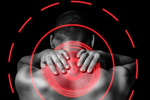 استئوکندروز گردن رحم در یک مرد